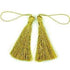 AussieSuperStore Haberdashery Supplies Tassels Gold Tassels Gold | Trims for Sewing | Sewing Supplies 9331468004561 VCT03GD